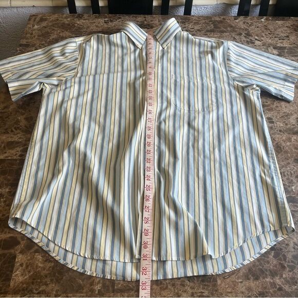 Roundtree & Yorke Shirt Short Sleeve Mens Large​​​ - Picture 4 of 12